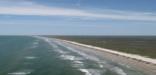 Aerial View of Padre Island National Seashore