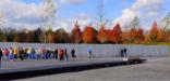 The Wall of Names at the Memorial Plaza